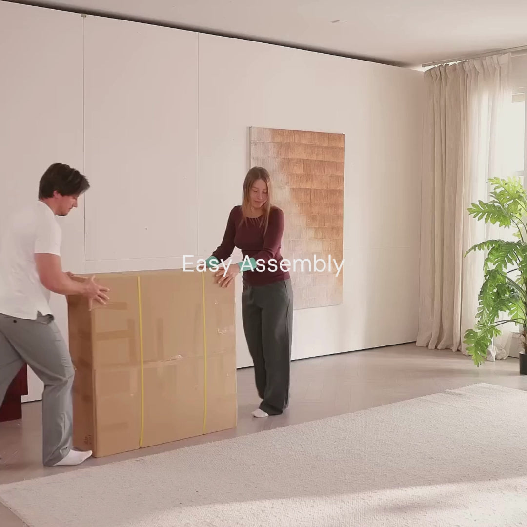 Modular Washable 2-Seater in Orange