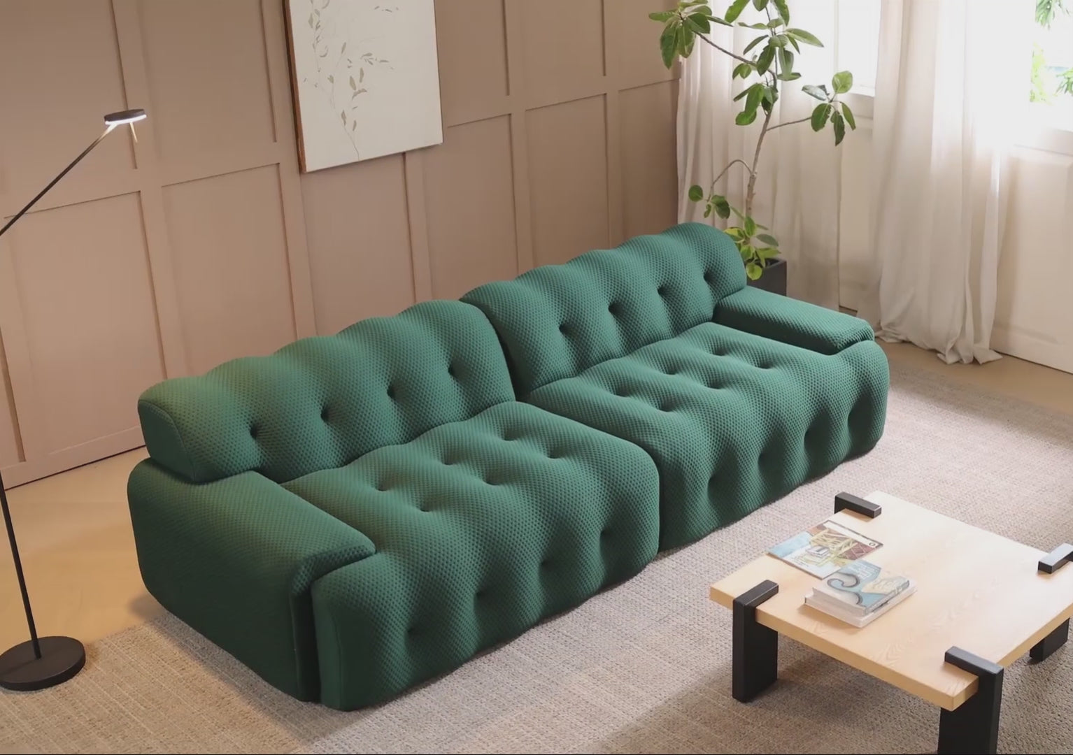 Load video: Video of how to assemble the sofa