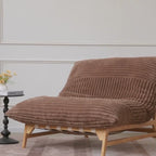 Washable Oversized Chaise Lounge Chair in Black
