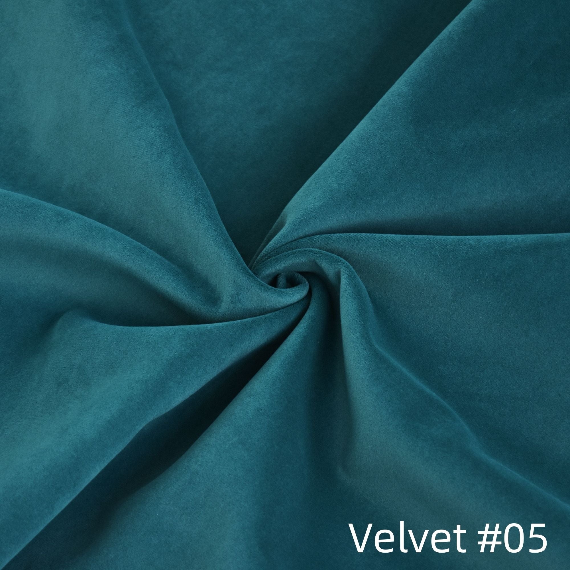 Slipcover Only - Modular Washable Armless Chair in Teal